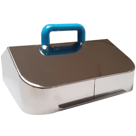 Lid Clifton stainless steel, gabled, with insulated handle for NE1D-8