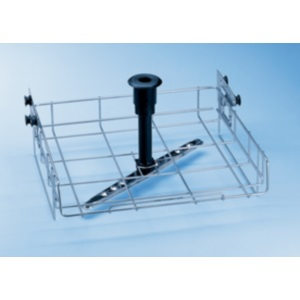 This product has been discontinued by the manufacturer. Please contact us for the closest replacement - Basket upper  Miele open front, vertical clearance 215mm, for use with various full and half width inserts