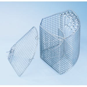 This product has been discontinued by the manufacturer. Please contact us for the closest replacement - Insert Miele quarter circle with six sections, for up to 200 test tubes 12mm x 165mm, includes lid A13, for lower basket only