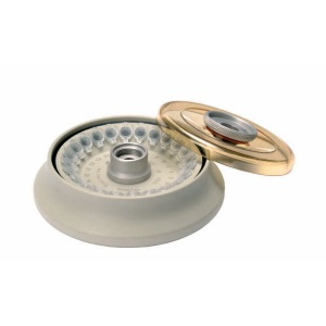 Rotor angle Sigma for 24 x 1.5/2.0 ml, made of polypropylene for e.g. reaction vials no. 15008, 15040, includes polysulfone lid 17929