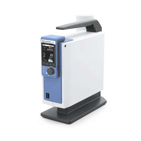 Vacuum pump IKA VACSTAR control diaphragm for use with chemicals, with inlet trap, no condenser, 2mbar ultimate vacuum, 22l/min flow rate, not ATEX compliant, no integral gas ballast valves, oil free (replaces part number 0020019067)